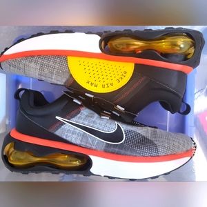 Nike Air-Max 2021 Black-Mystic Red-Cosmic clay